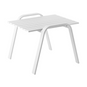 Stackable Aluminium Outdoor Table | Unopiu Panarea | Italianfurniture.com