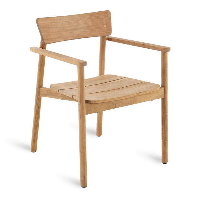 Outdoor Teak Armchair | Unopiu Pevero | Italianfurniture.com