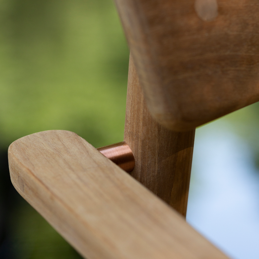 Outdoor Teak Armchair | Unopiu Pevero | Italianfurniture.com