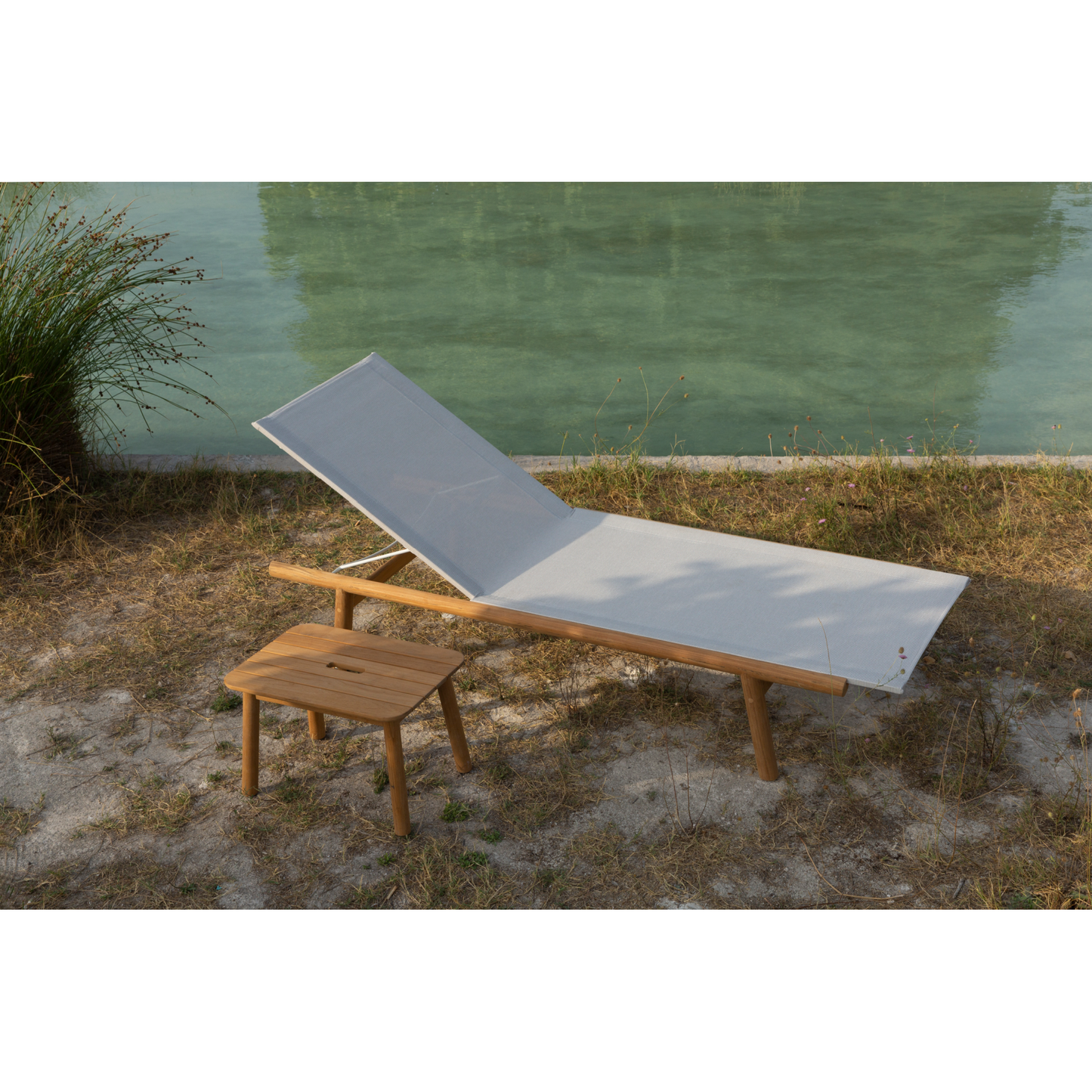 Teak Outdoor Low Coffee Table | Unopiu Pevero | ItalianFurniture.com