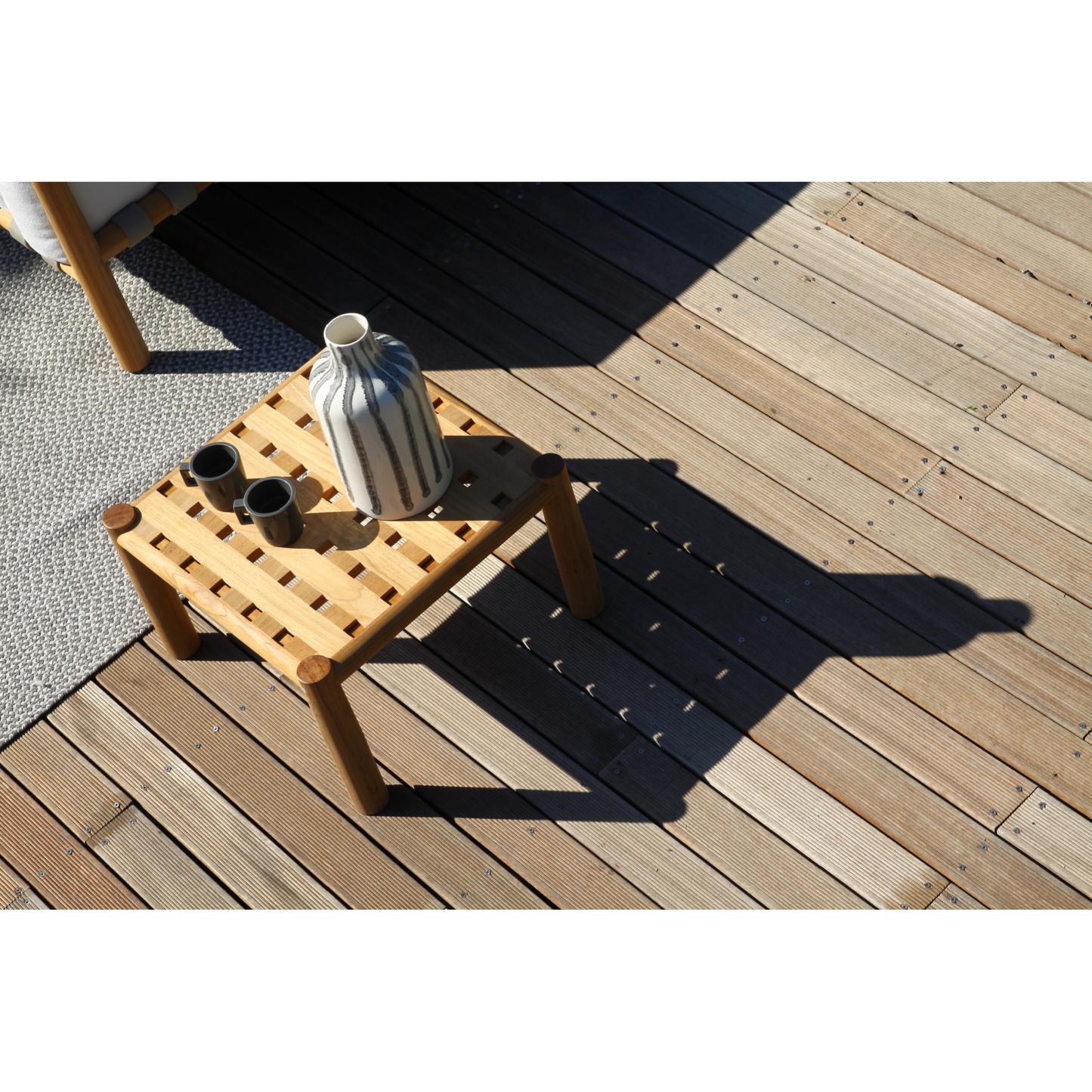 Square Teak Outdoor Coffee Table | Unopiu Pevero | Italianfurniture.com