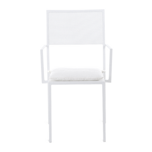 Stackable Iron Outdoor Armchair | Unopiu Conrad | Italianfurniture.com