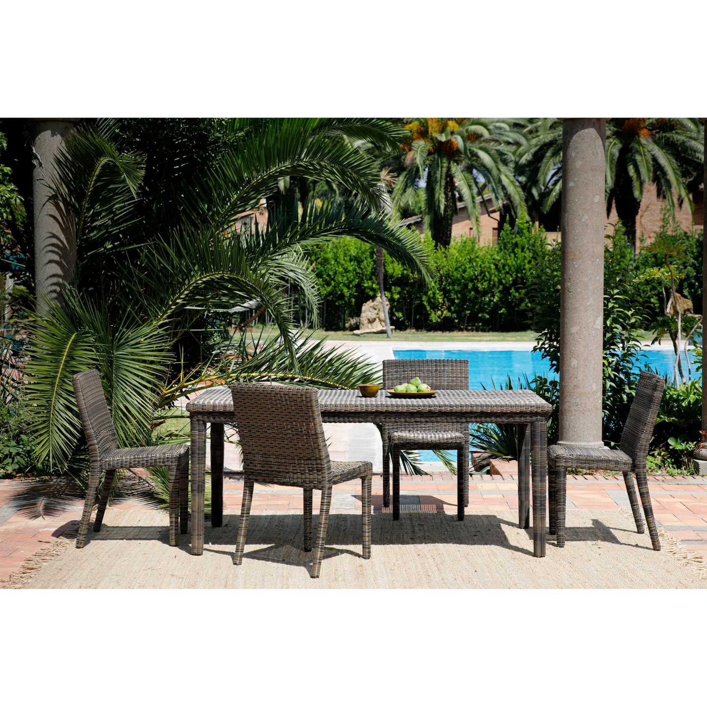 ven Outdoor Stackable Chair | Unopiu Agorà | Italianfurniture.com