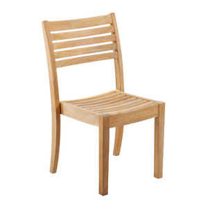 Teak Stackable Outdoor Dining Chair | Unopiu Chelsea | Italianfurniture.com