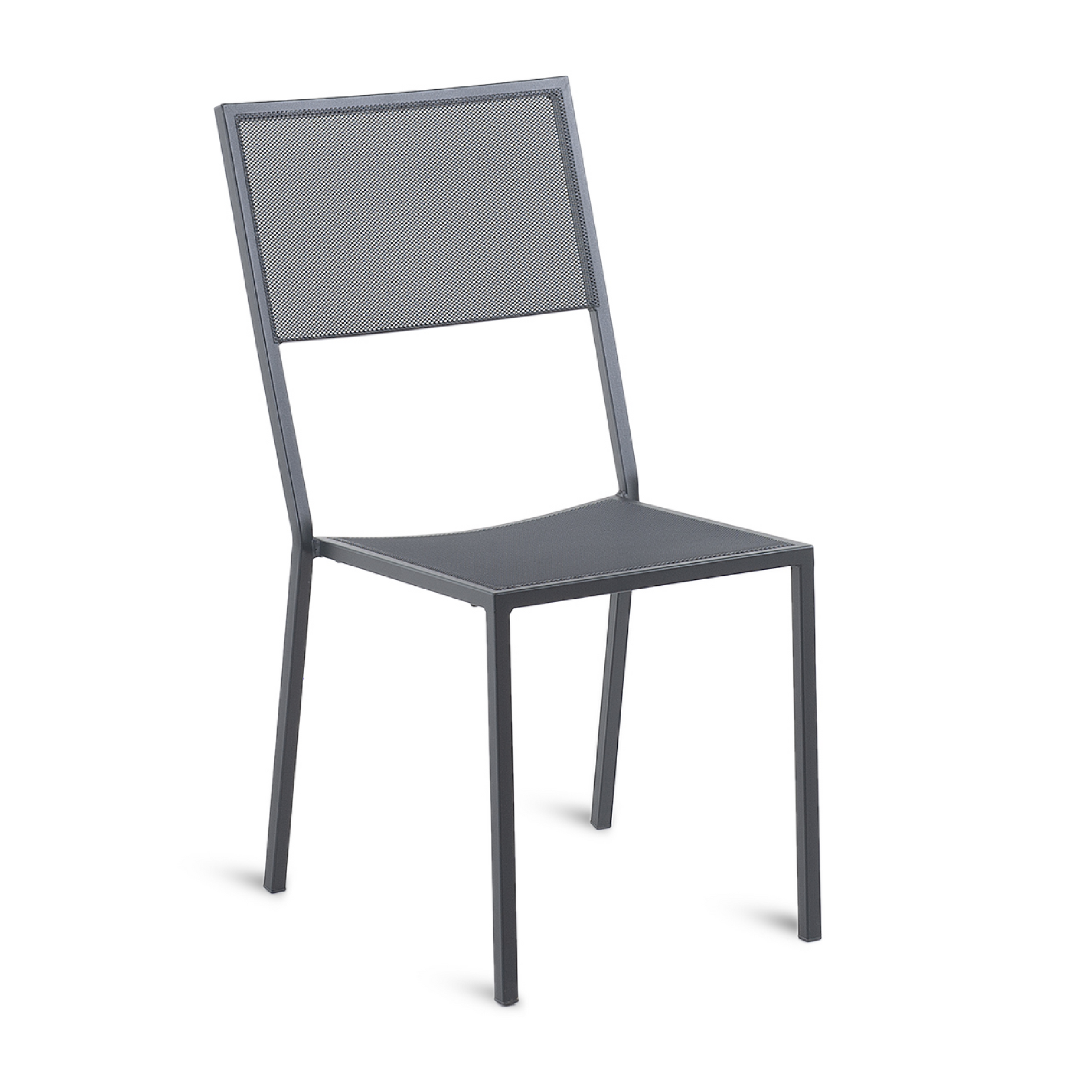 Stackable Iron Outdoor Chair | Unopiu Conrad | Italianfurniture.com