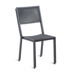 Stackable Iron Outdoor Chair | Unopiu Conrad | Italianfurniture.com