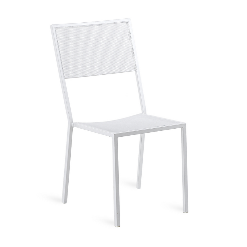 Stackable Iron Outdoor Chair | Unopiu Conrad | Italianfurniture.com