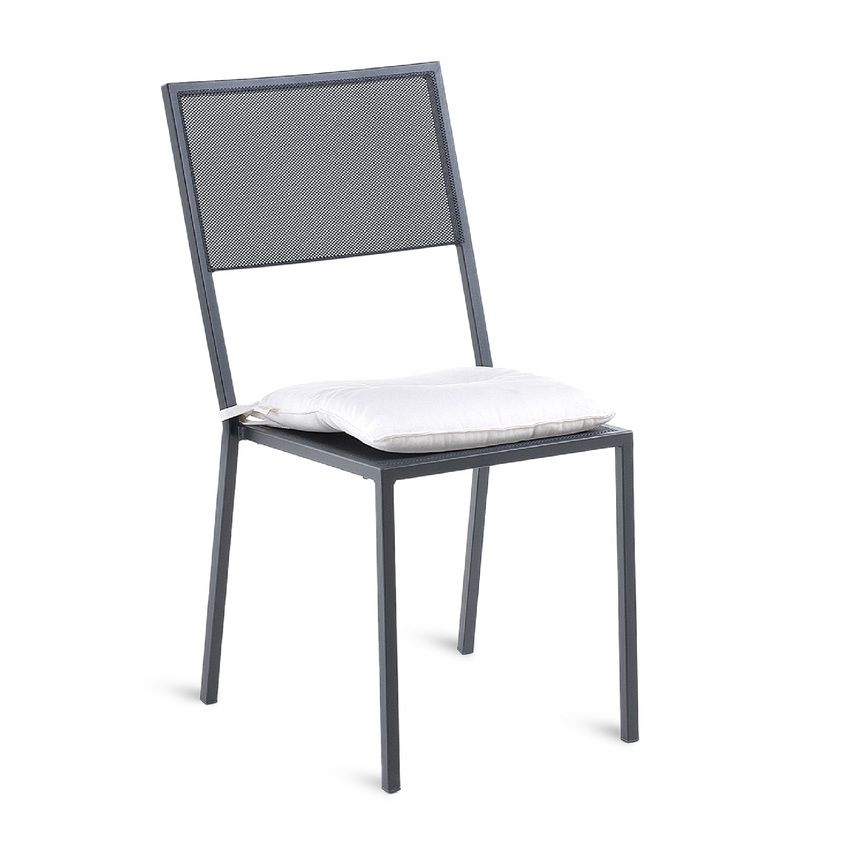 Stackable Iron Outdoor Chair | Unopiu Conrad | Italianfurniture.com