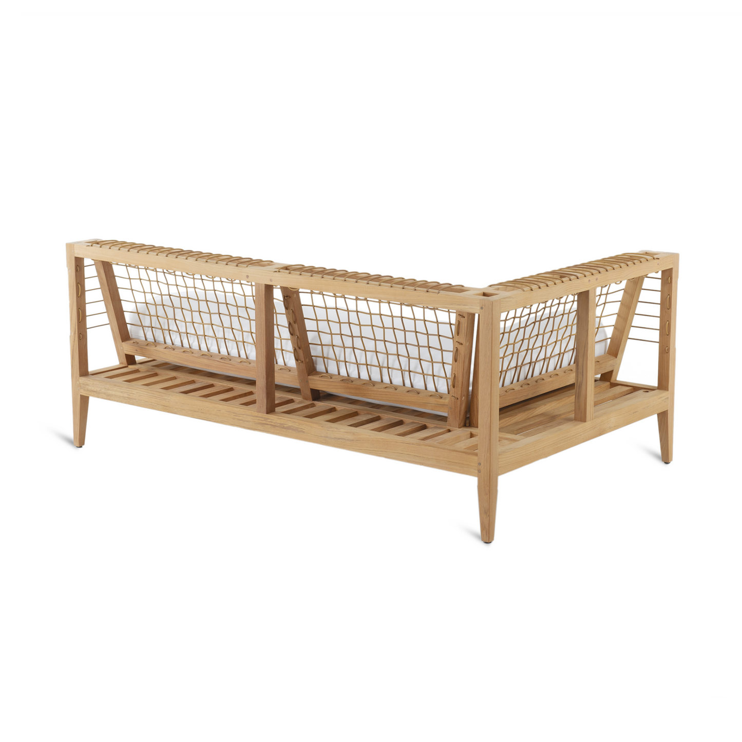 Teak Right Modular Outdoor Sofa | Unopiu Synthesis | Italianfurniture.com