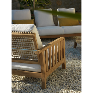 Teak Adjustable Outdoor Lounge Chair | Unopiu | Italianfurniture.com