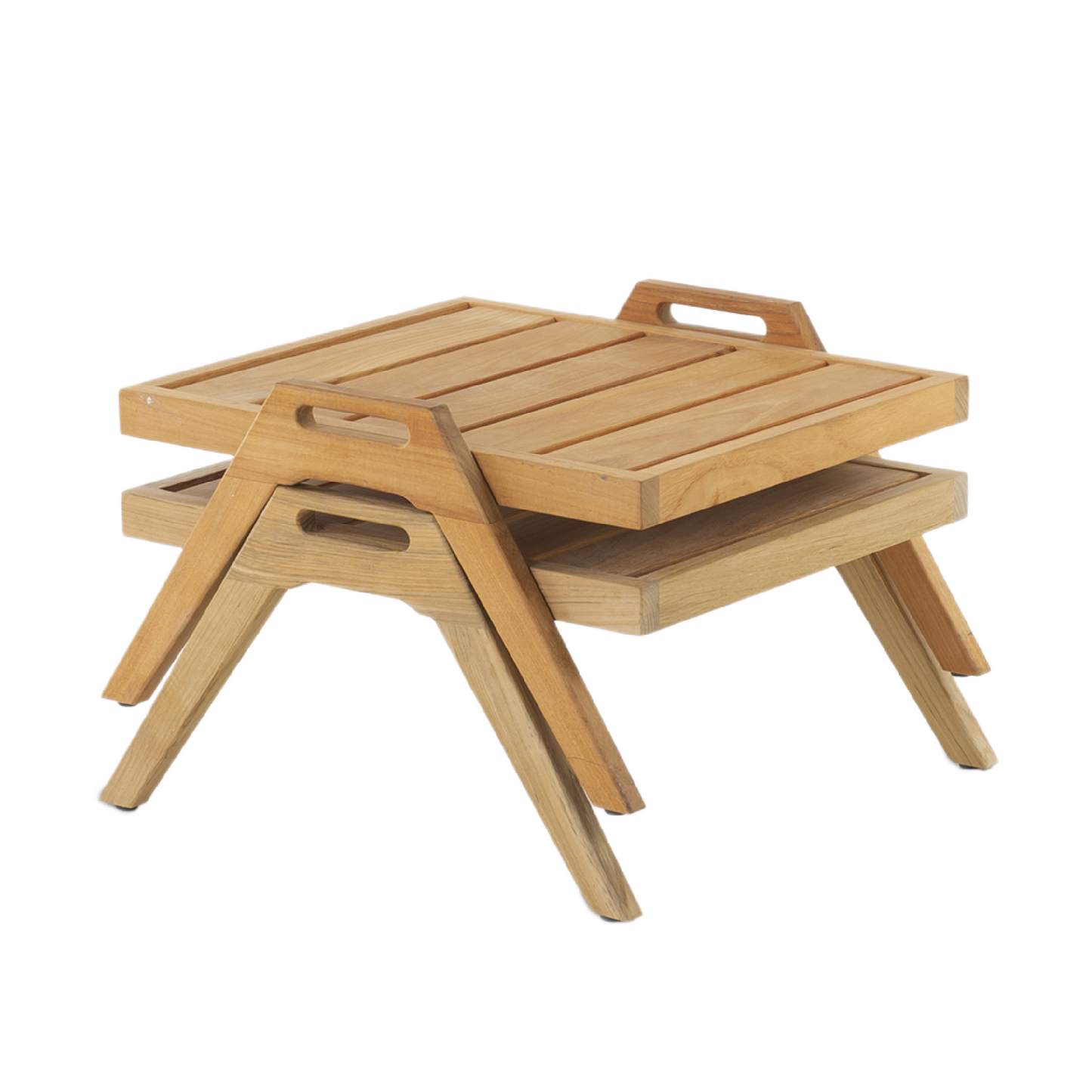 Stackable Outdoor Table With Handles | Unopiu Synthesis | Italianfurniture.com