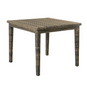 Woven Square Outdoor Dining Table | Unopiu Agorà | Italianfurniture.com