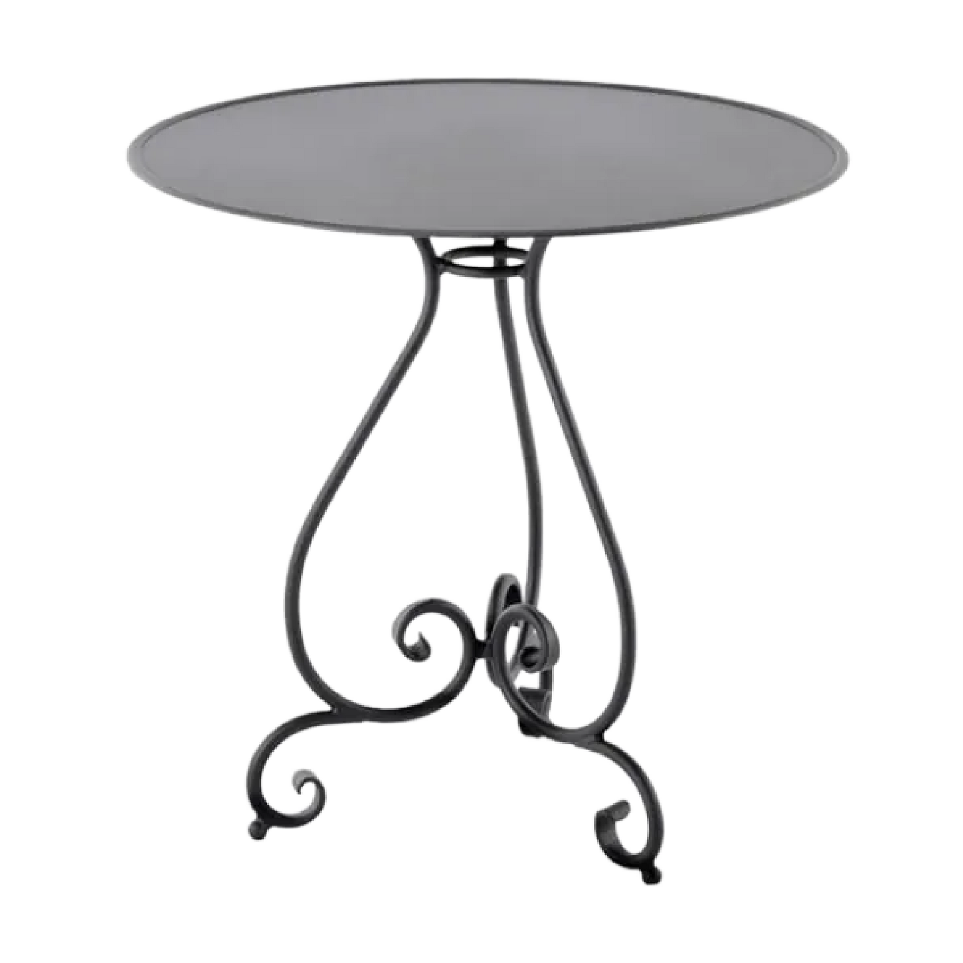 Metal Round Outdoor Table | Unopiu Aurora | Italianfurniture.com