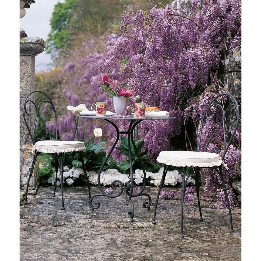 Metal Round Outdoor Table | Unopiu Aurora | Italianfurniture.com