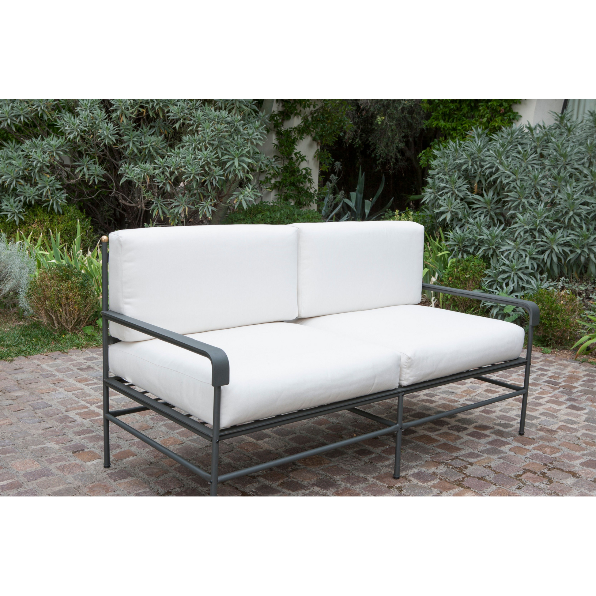 Stainless Steel Outdoor Sofa | Unopiu Toscana | Italianfurniture.com