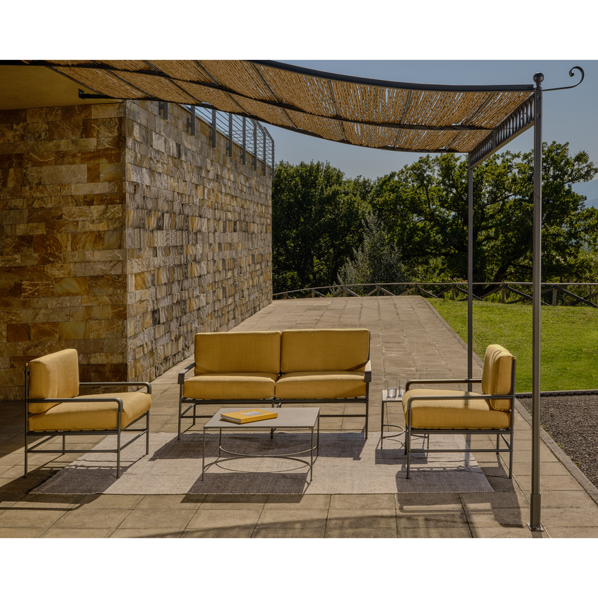 Stainless Steel Outdoor Sofa | Unopiu Toscana | Italianfurniture.com