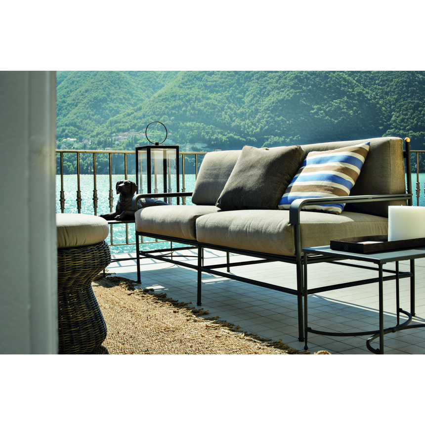 Stainless Steel Outdoor Sofa | Unopiu Toscana | Italianfurniture.com