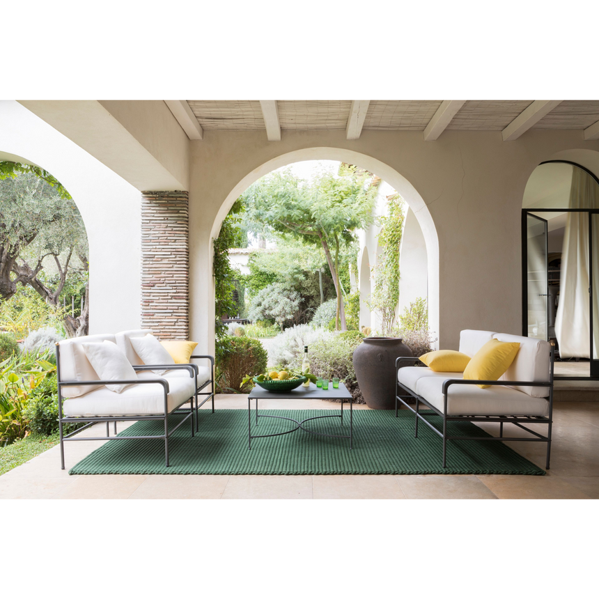 Stainless Steel Outdoor Sofa | Unopiu Toscana | Italianfurniture.com