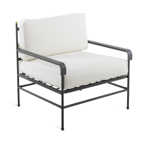 Iron Outdoor Lounge Chair | Unopiu Toscana | Italianfurniture.com