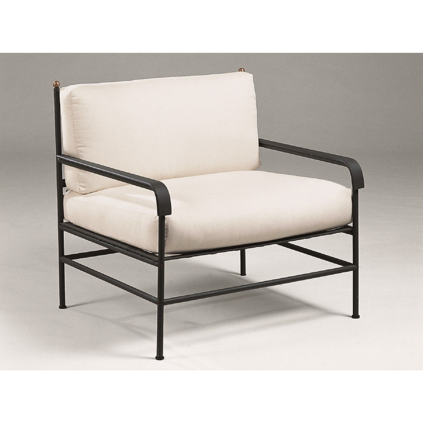 Iron Outdoor Lounge Chair | Unopiu Toscana | Italianfurniture.com