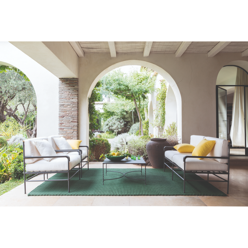 Iron Outdoor Lounge Chair | Unopiu Toscana | Italianfurniture.com