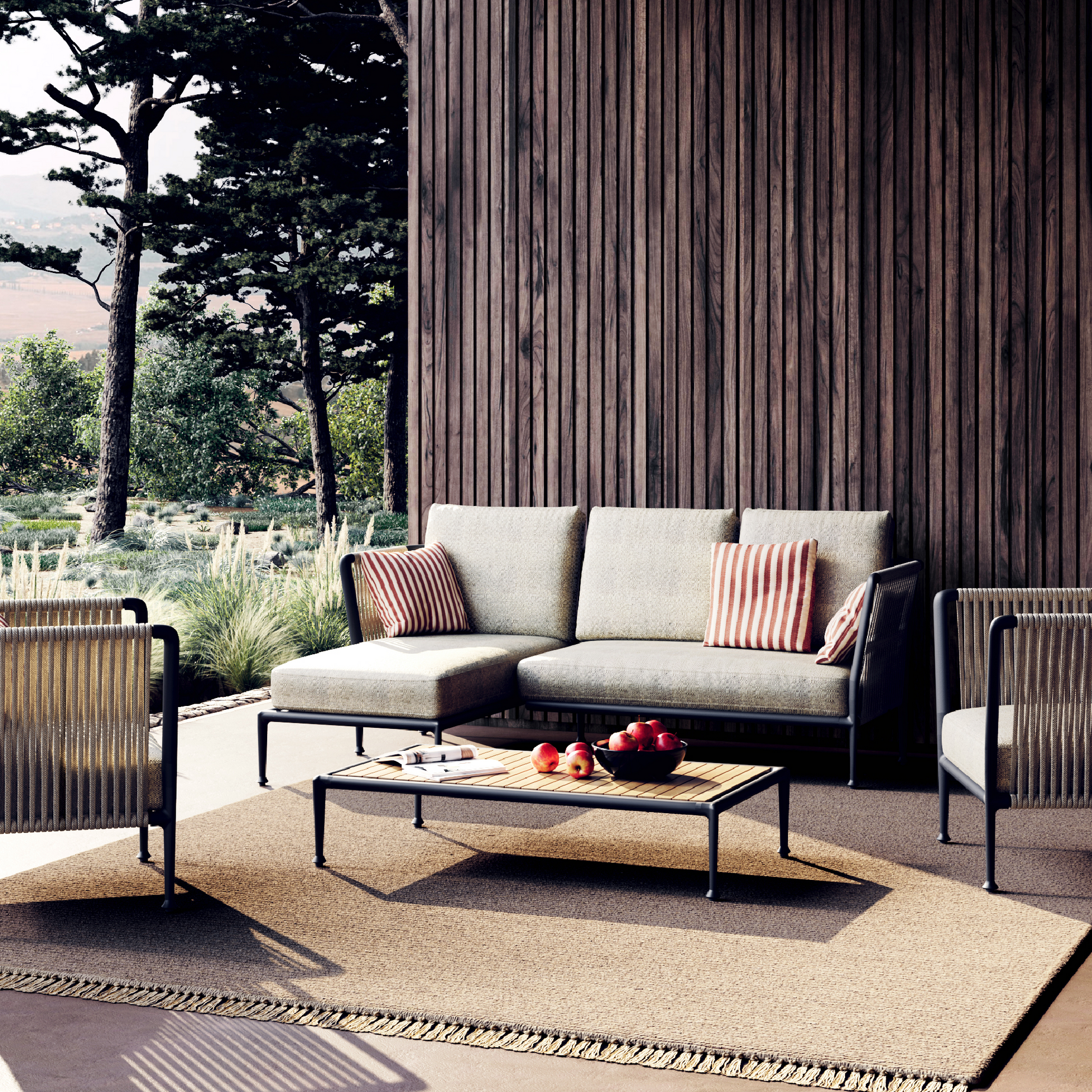 Outdoor Left Module Sofa | Unopiu Treble | Italianfurniture.com