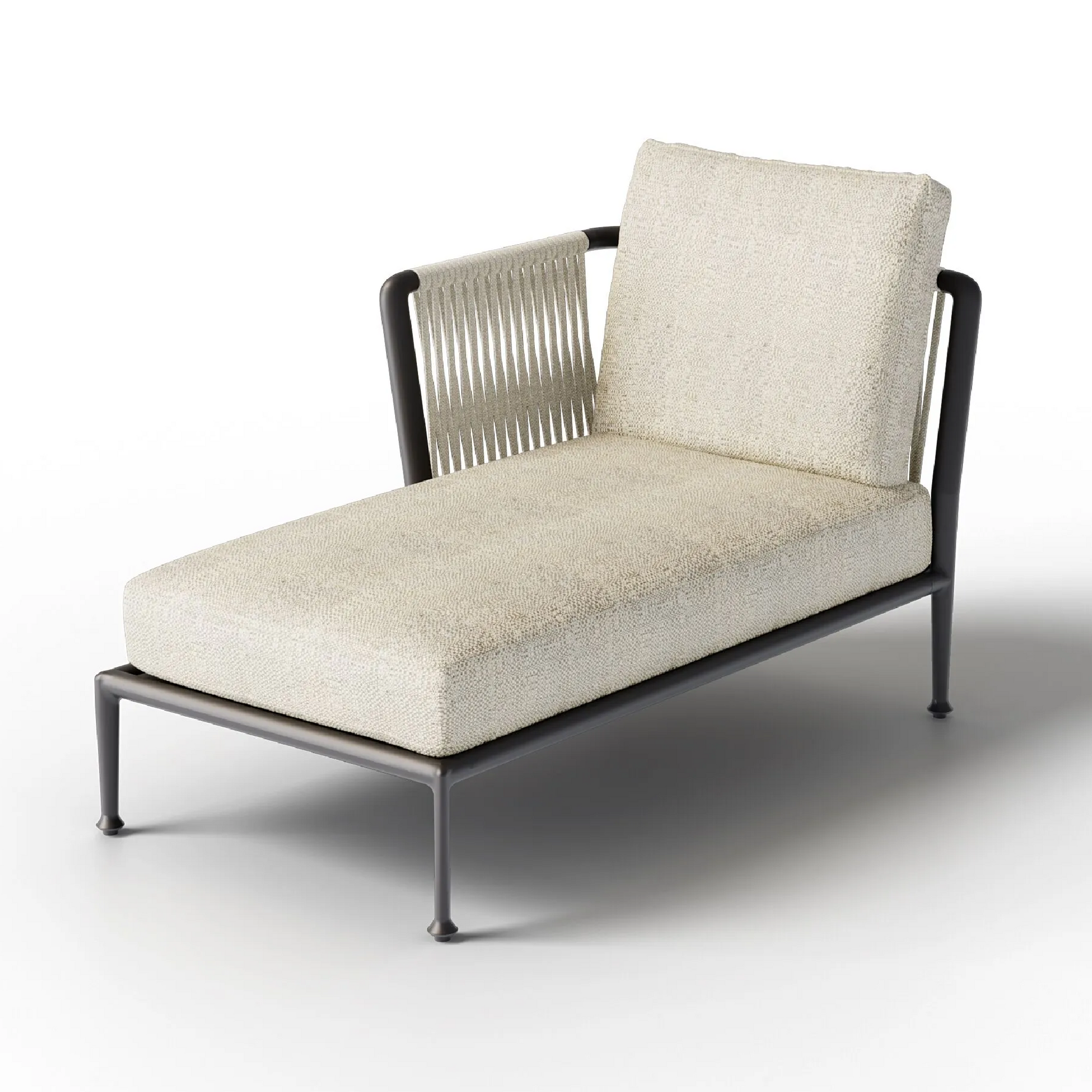 Outdoor Right Chaise Lounge | Unopiu Treble | Italianfurniture.com