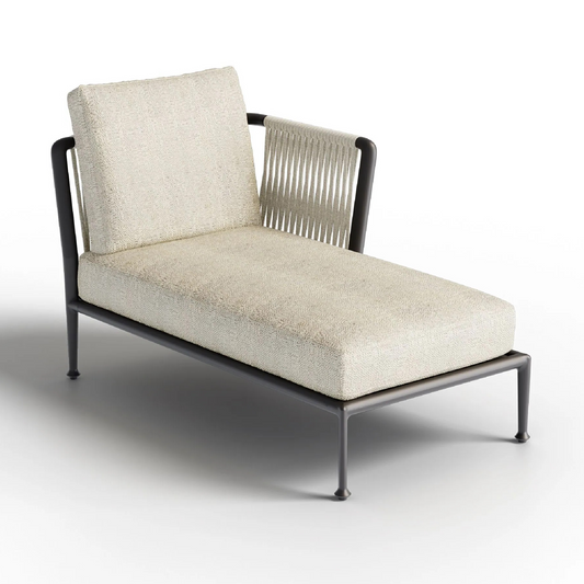 Outdoor Left Chaise Lounge | Unopiu Treble | Italianfurniture.com