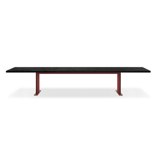 Rectangular Industrial Dining Table | Lema Memo