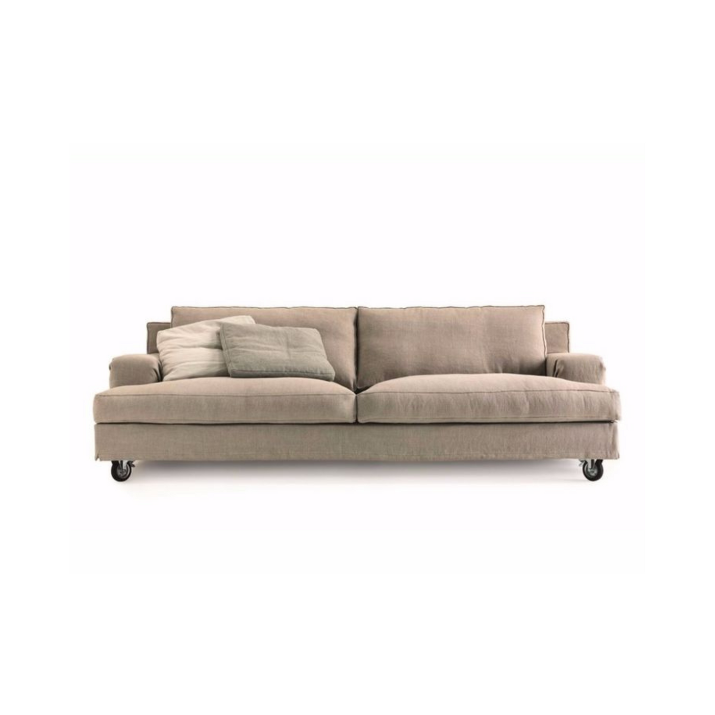 Worn Style Wheeled Sofa | Lema Aberdeen