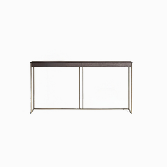 Bronze Metal Console Table | Lema Ella