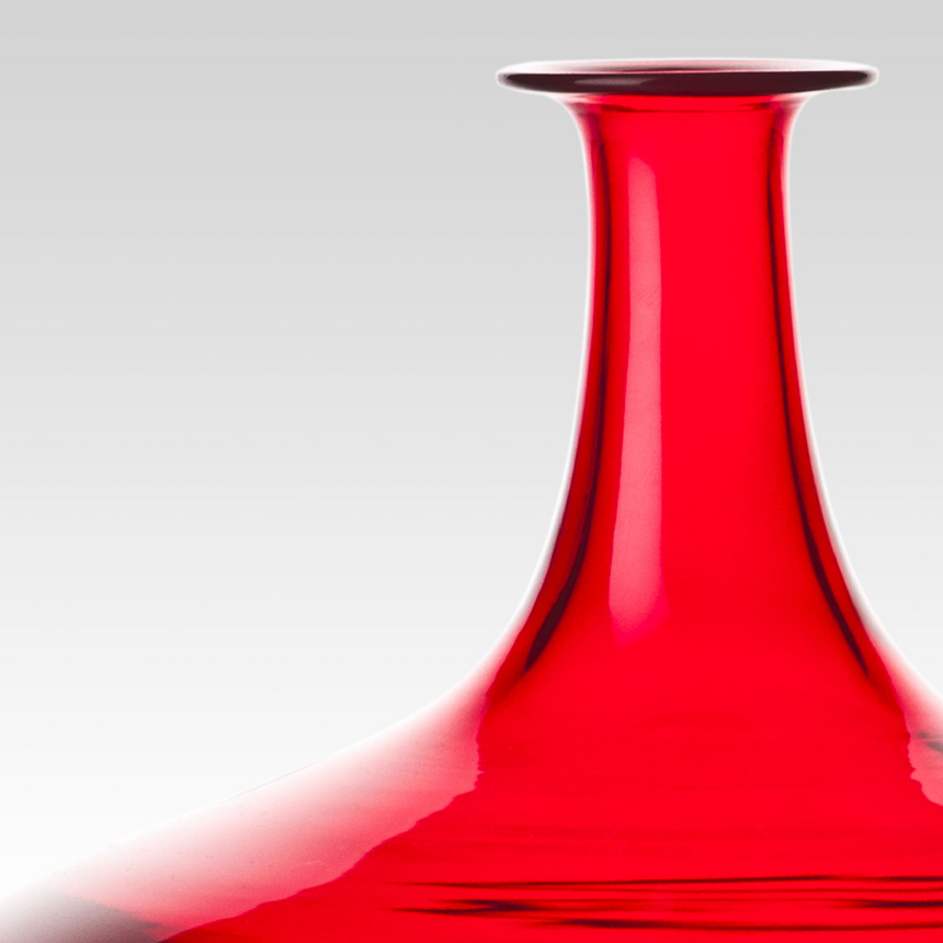 Colored Neck Glass Vase | Venini Bolle | Italianfurniture.com