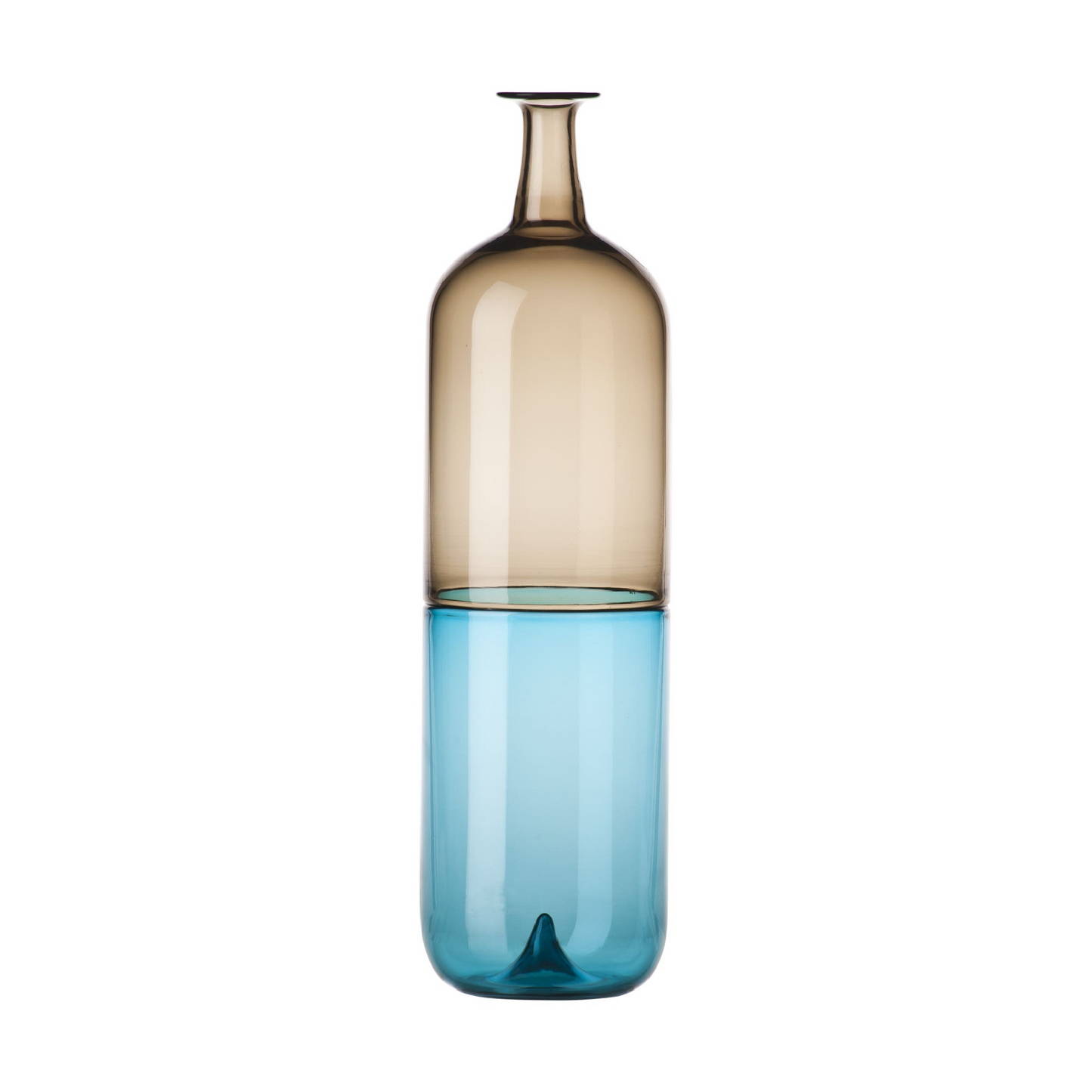 Multi-Colored Glass Bottle Vase | Venini Bolle | Italianfurniture.com