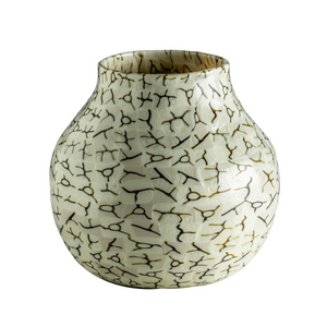 Graphic Print Glass Vase | Venini Coccio | Italianfurniture.com