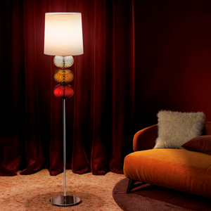 Triple Blown Glass Floor Lamp | Venini Abat-Jour | Italianfurniture.com