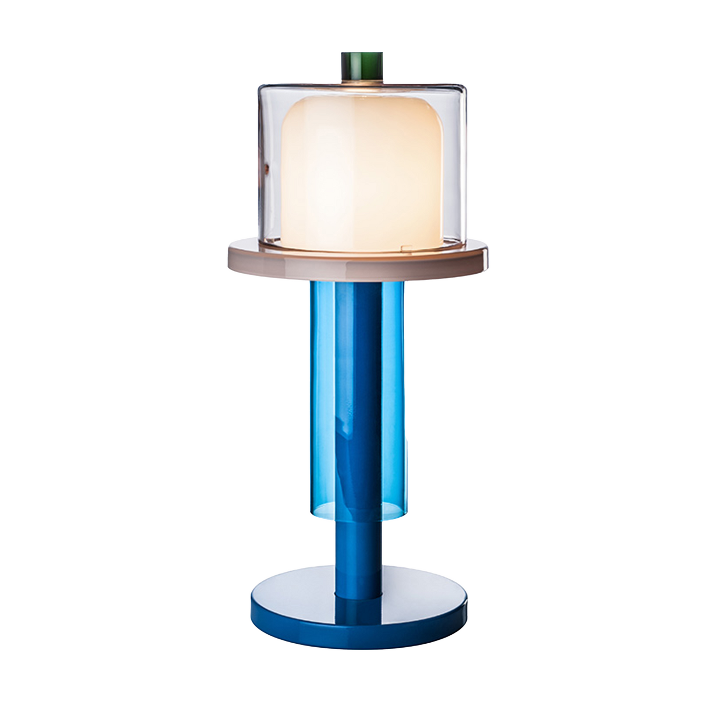 Blue Metal Table Lamp | Venini Bhusanam | Italianfurniture.com