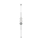 Triple Glass Spheres Pendant Lamp | Venini Abaco | Italianfurniture.com