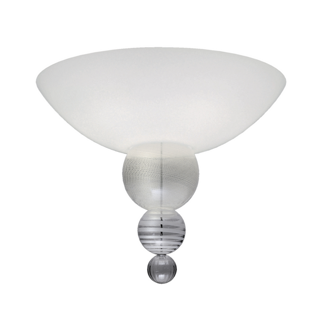 Glass Spheres Ceiling Lamp | Venini Abaco | Italianfurniture.com