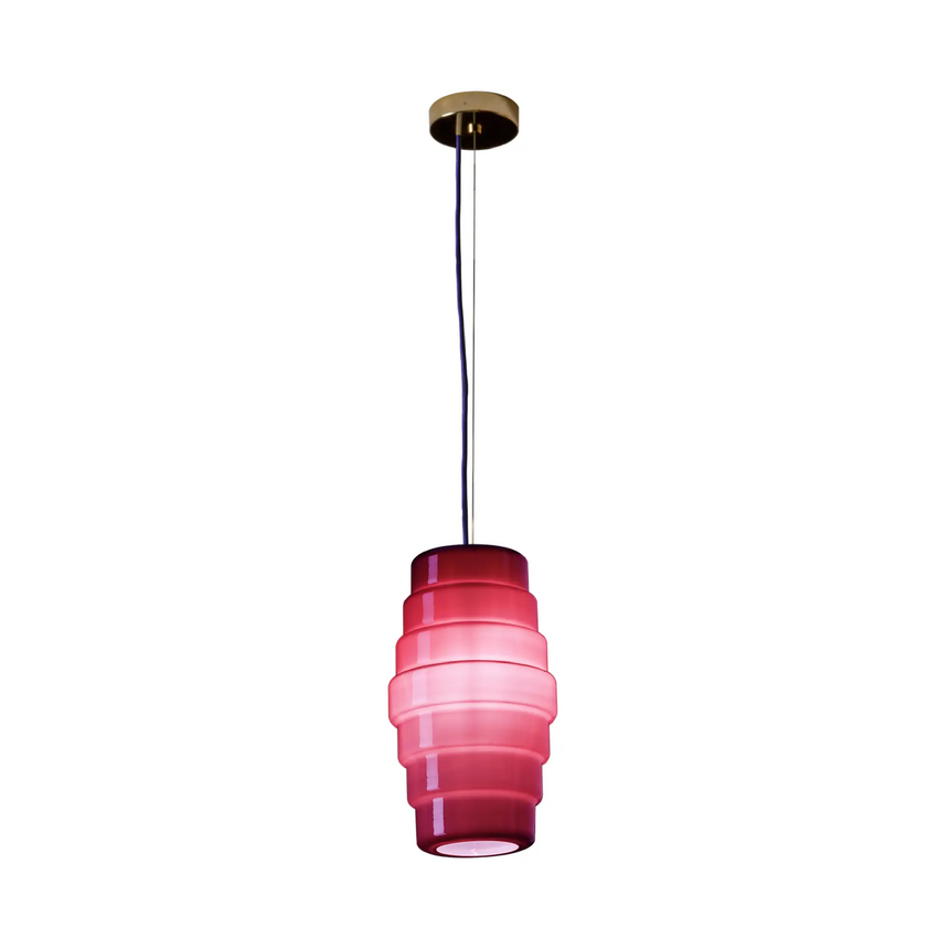 Tiered Glass Pendant Lamp | Venini Zoe | Italianfurniture.com