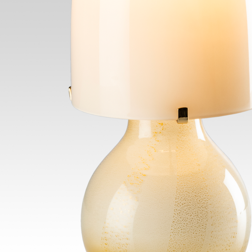 Glass Base Table Lamp | Venini Argea | Italianfurniture.com