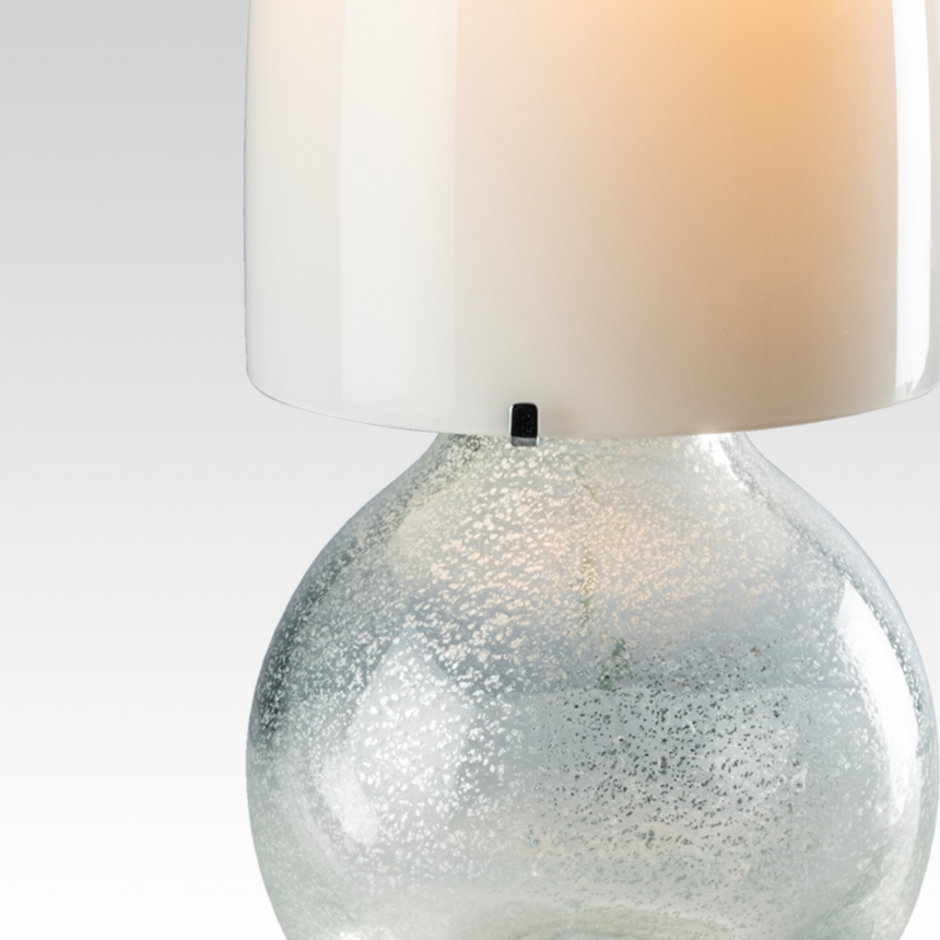 Glass Base Table Lamp | Venini Argea | Italianfurniture.com