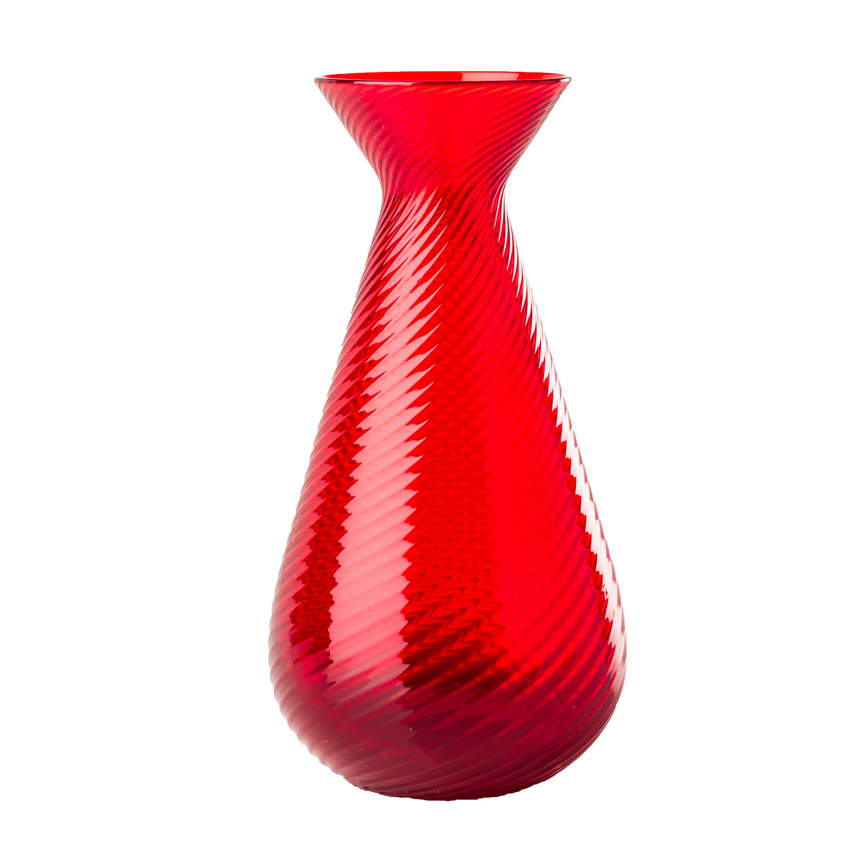 Slim Rounded Glass Vase | Venini Gemme Rigadin | Italianfurniture.com