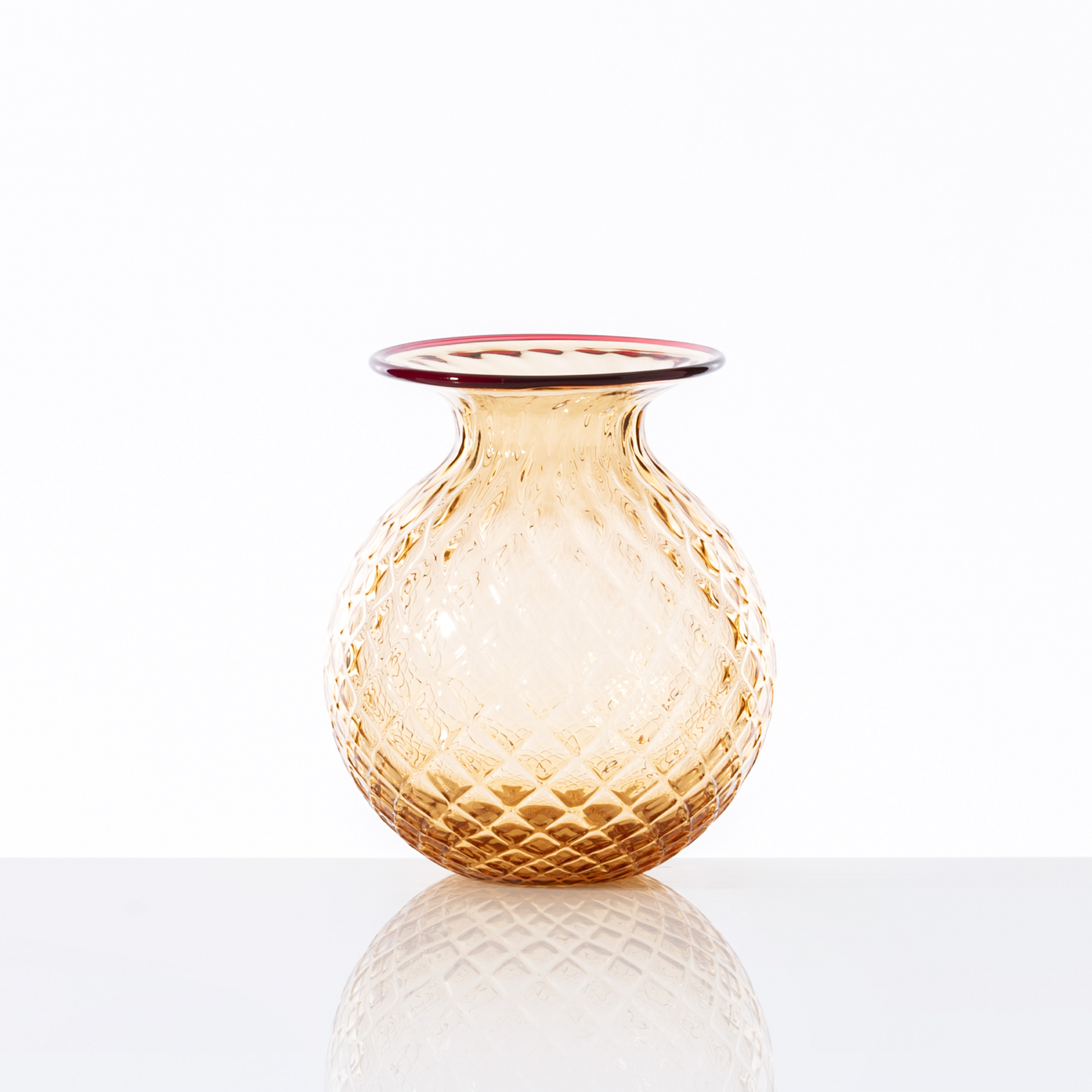 Round Glass Vase | Venini Fiori | Italianfurniture.com