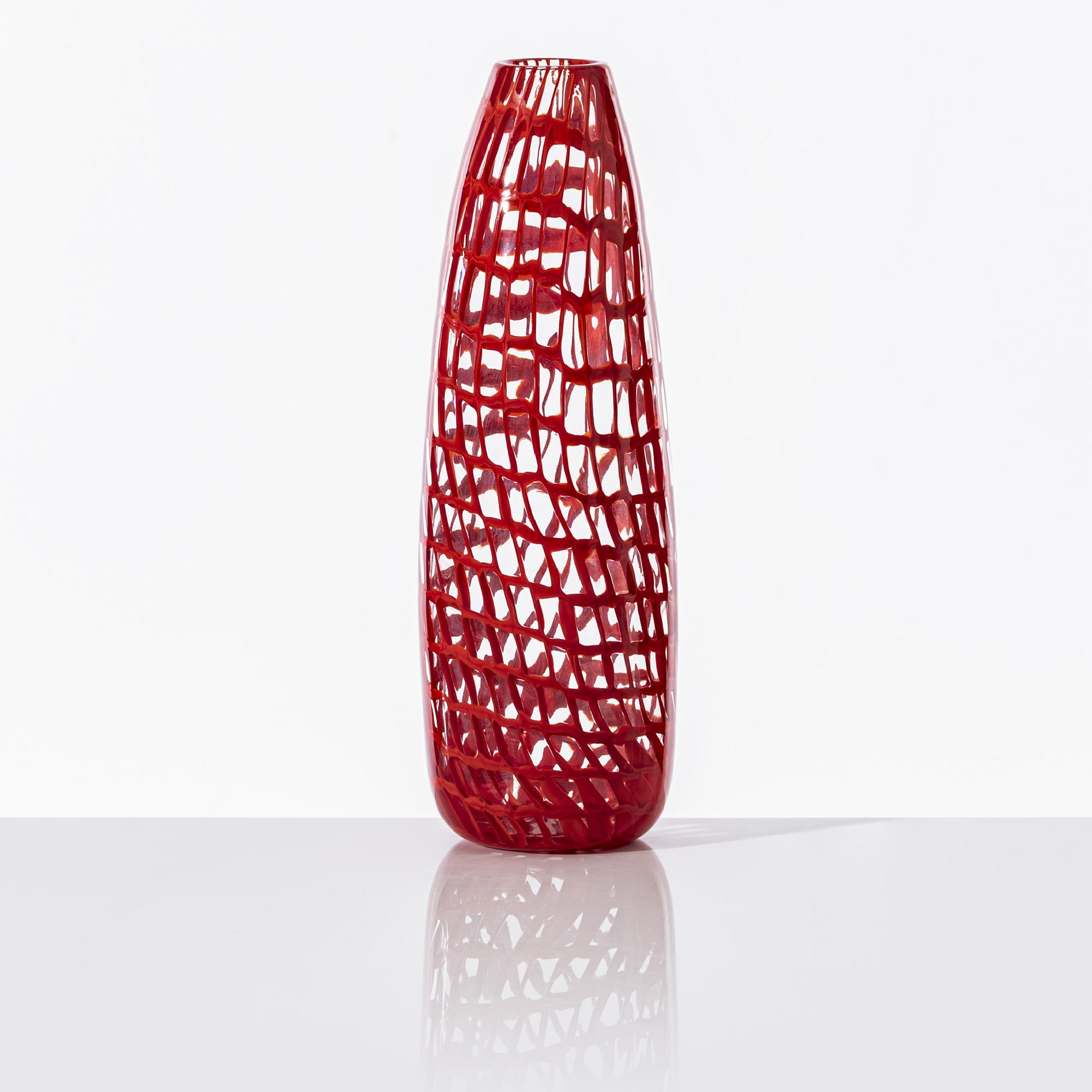 Orange Glass Vase | Venini Occhi | Italianfurniture.com