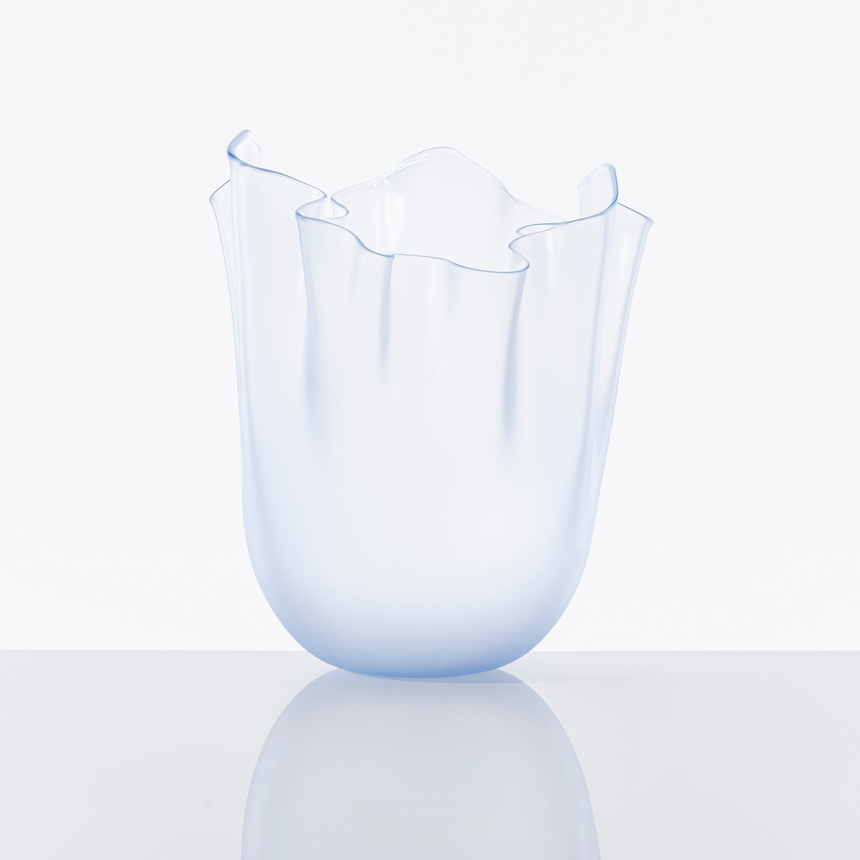 Wrinkled Glass Vase | Venini Fazzoletto | Italianfurniture.com