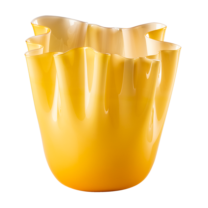 Wrinkled Glass Vase | Venini Fazzoletto | Italianfurniture.com