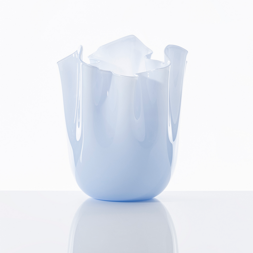 Wrinkled Glass Vase | Venini Fazzoletto | Italianfurniture.com