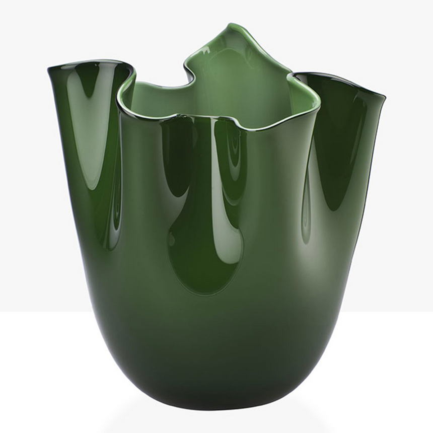 Wrinkled Glass Vase | Venini Fazzoletto | Italianfurniture.com