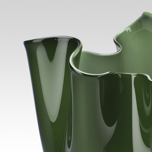 Wrinkled Glass Vase | Venini Fazzoletto | Italianfurniture.com