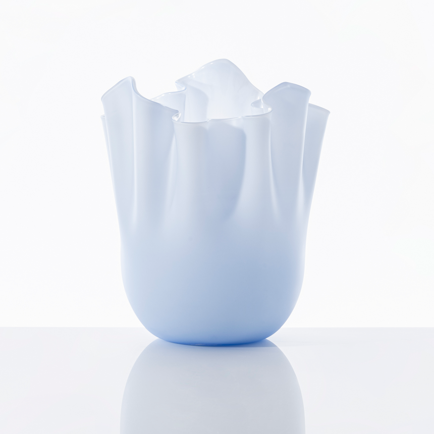 Wrinkled Glass Vase | Venini Fazzoletto | Italianfurniture.com